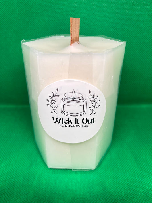 Fresh Linen Scented Candle 9x9cm